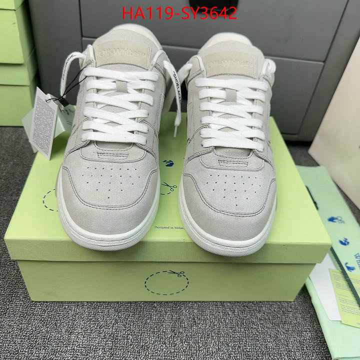 Men Shoes-Offwhite best replica 1:1 ID: SY3642 $: 119USD