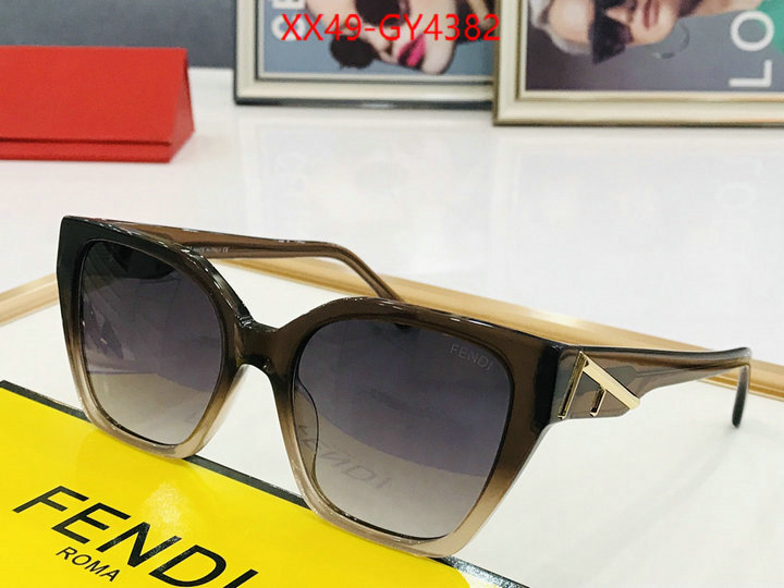 Glasses-Fendi brand designer replica ID: GY4382 $: 49USD