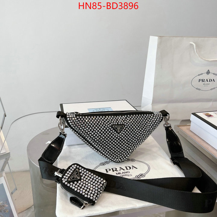 Prada Bags (4A)-Triangle can you buy knockoff ID: BD3896 $: 85USD