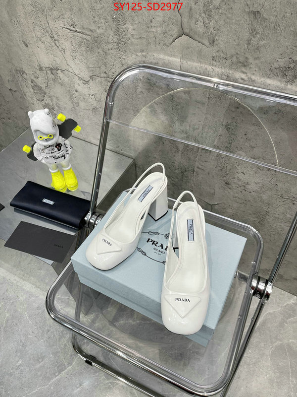 Women Shoes-Prada buy high-quality fake ID: SD2977 $: 125USD