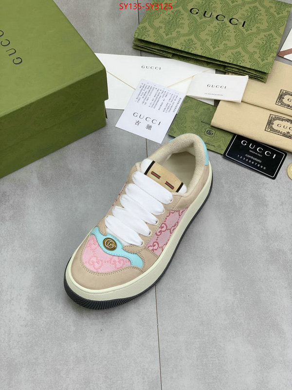 Women Shoes-Gucci buy sell ID: SY3125 $: 135USD
