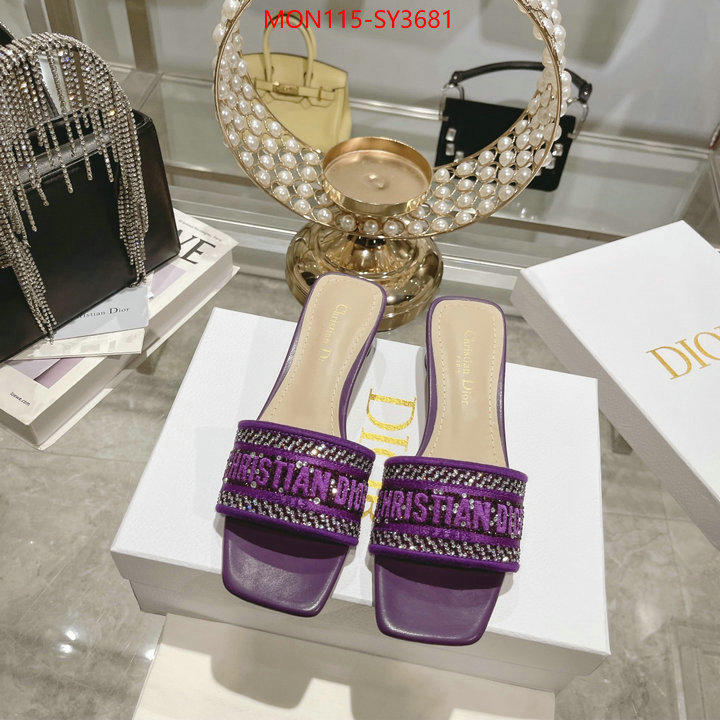 Women Shoes-Dior where should i buy to receive ID: SY3681 $: 115USD