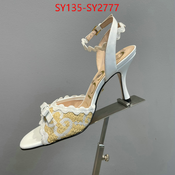 Women Shoes-Gucci highest quality replica ID: SY2777 $: 135USD