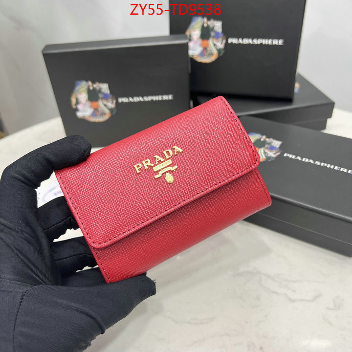 Prada Bags (4A)-Wallet first copy ID: TD9538 $: 55USD