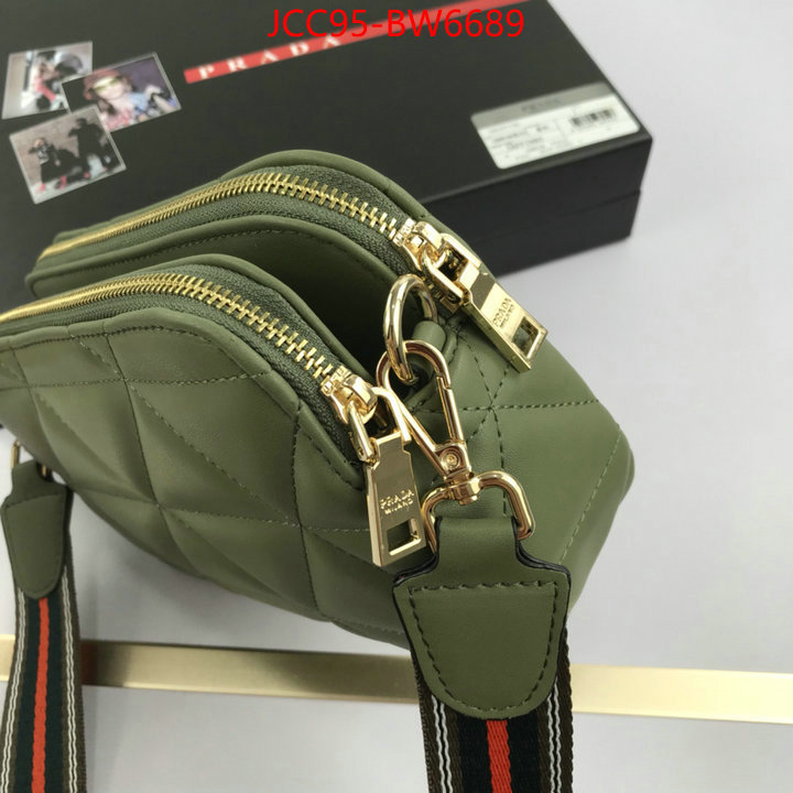 Prada Bags (4A)-Diagonal- wholesale replica shop ID: BW6689 $: 95USD