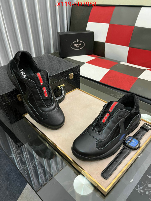 Men shoes-Prada buy replica ID: SD3988 $: 119USD