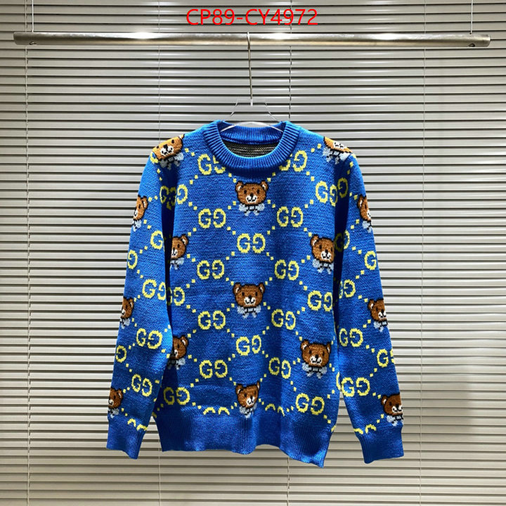 Clothing-Gucci buy cheap ID: CY4972 $: 89USD