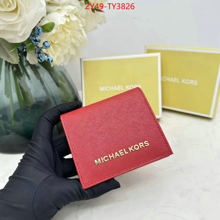 Michael Kors Bags(4A)-Wallet buy cheap replica ID: TY3826 $: 49USD