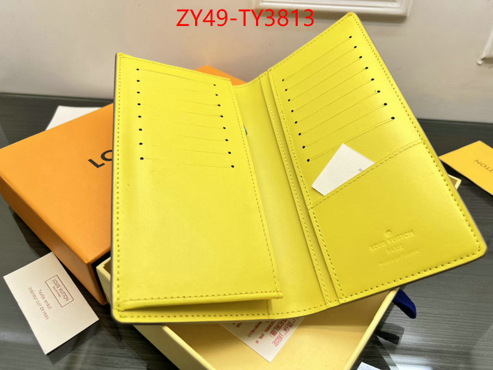 LV Bags(4A)-Wallet shop designer ID: TY3813 $: 49USD