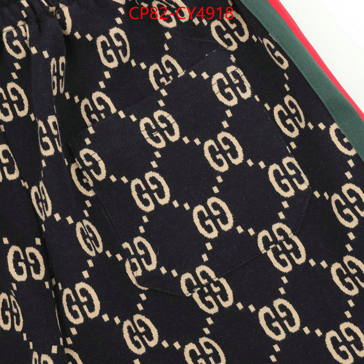 Clothing-Gucci 2023 luxury replicas ID: CY4918 $: 82USD