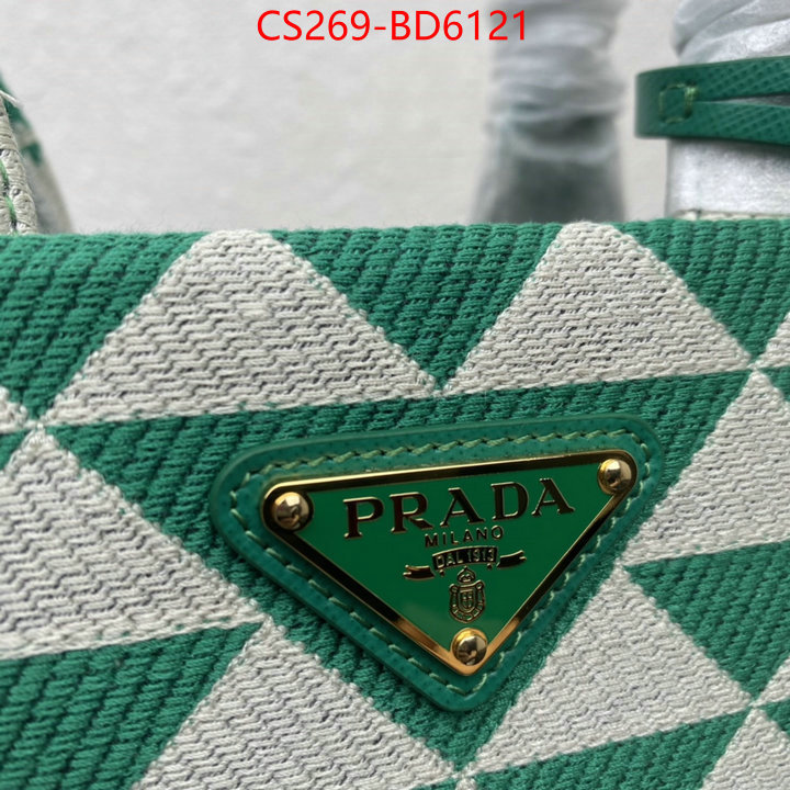 Prada Bags (TOP)-Handbag- what are the best replica ID: BD6121 $: 269USD