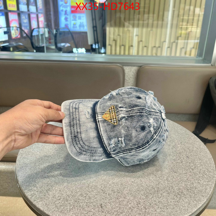 Cap (Hat)-Prada fashion designer ID: HD7643 $: 35USD