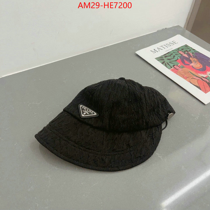 Cap (Hat)-Prada we curate the best ID: HE7200 $: 29USD