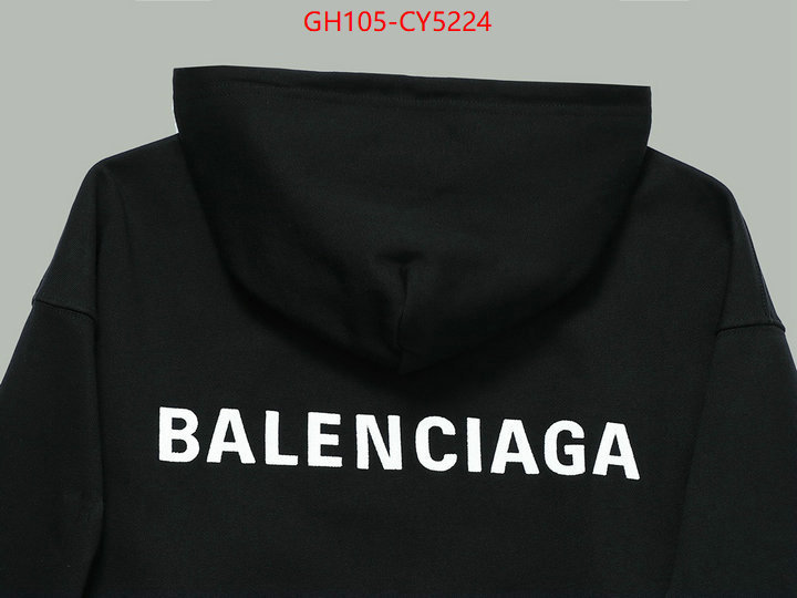 Clothing-Balenciaga cheap replica designer ID: CY5224 $: 105USD