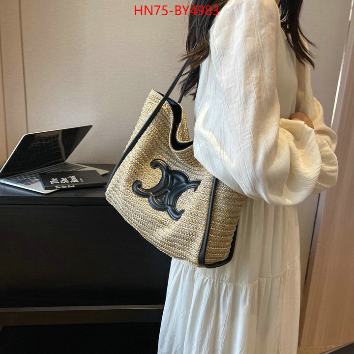 CELINE Bags(4A)-Handbag found replica ID: BY4983 $: 75USD