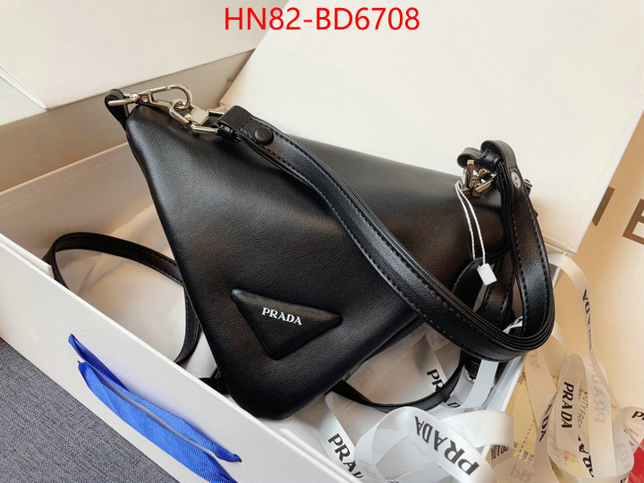 Prada Bags (4A)-Triangle what is a counter quality ID: BD6708 $: 82USD