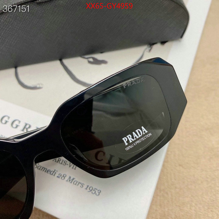 Glasses-Prada shop designer replica ID: GY4959 $: 65USD