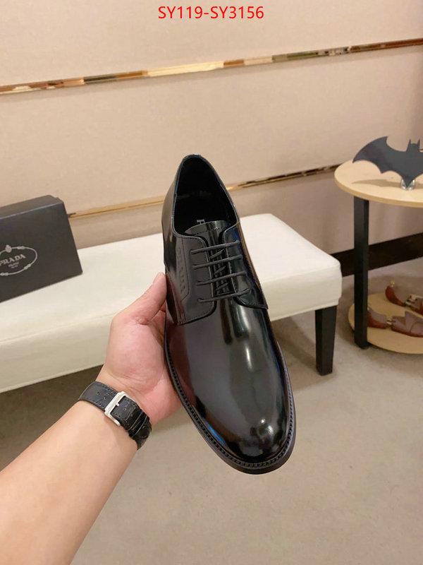 Men shoes-Prada aaaaa+ replica designer ID: SY3156 $: 119USD