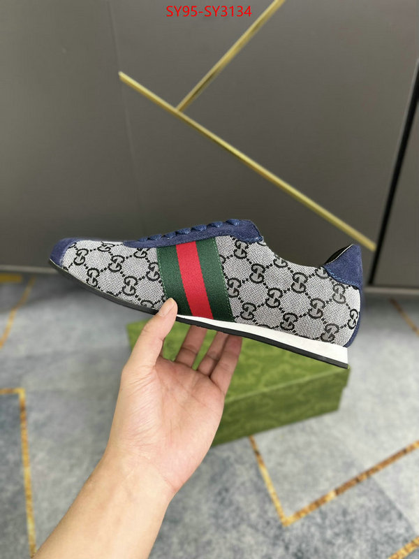 Men Shoes-Gucci what is aaaaa quality ID: SY3134 $: 95USD