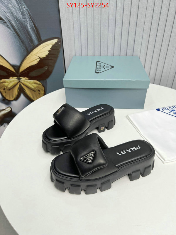 Women Shoes-Prada high quality happy copy ID: SY2254 $: 125USD