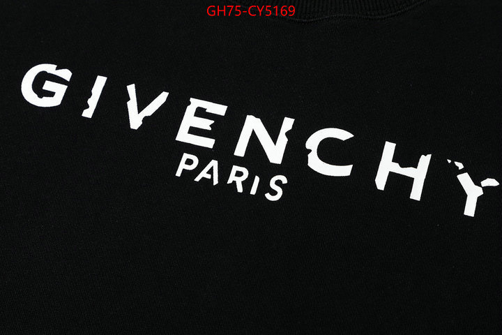 Clothing-Givenchy perfect quality ID: CY5169 $: 75USD