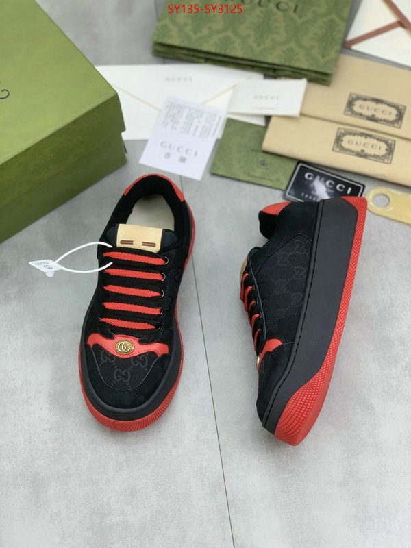 Men Shoes-Gucci new designer replica ID: SY3125 $: 135USD