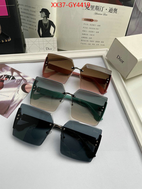 Glasses-Dior high quality designer ID: GY4419 $: 37USD