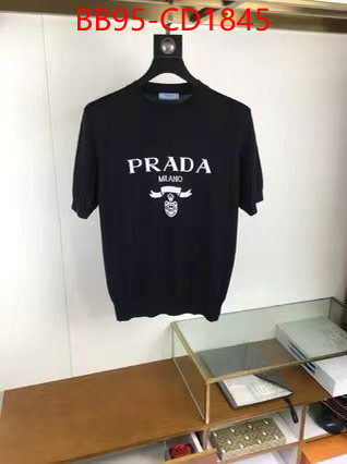 Clothing-Prada designer 1:1 replica ID: CD1845 $: 95USD