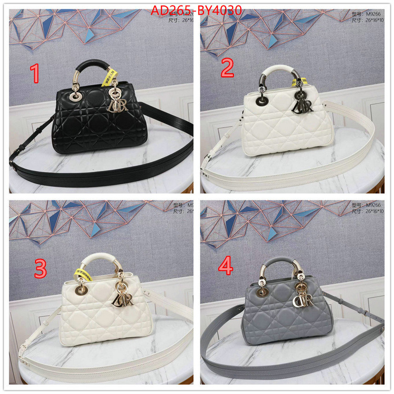 Dior Bags(TOP)-Lady- supplier in china ID: BY4030 $: 265USD