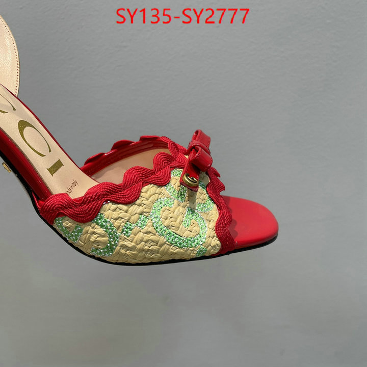 Women Shoes-Gucci highest quality replica ID: SY2777 $: 135USD