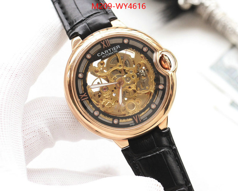 Watch(TOP)-Cartier high quality customize ID: WY4616 $: 209USD