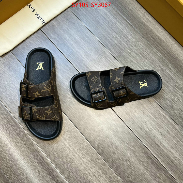 Men Shoes-LV is it illegal to buy dupe ID: SY3067 $: 105USD