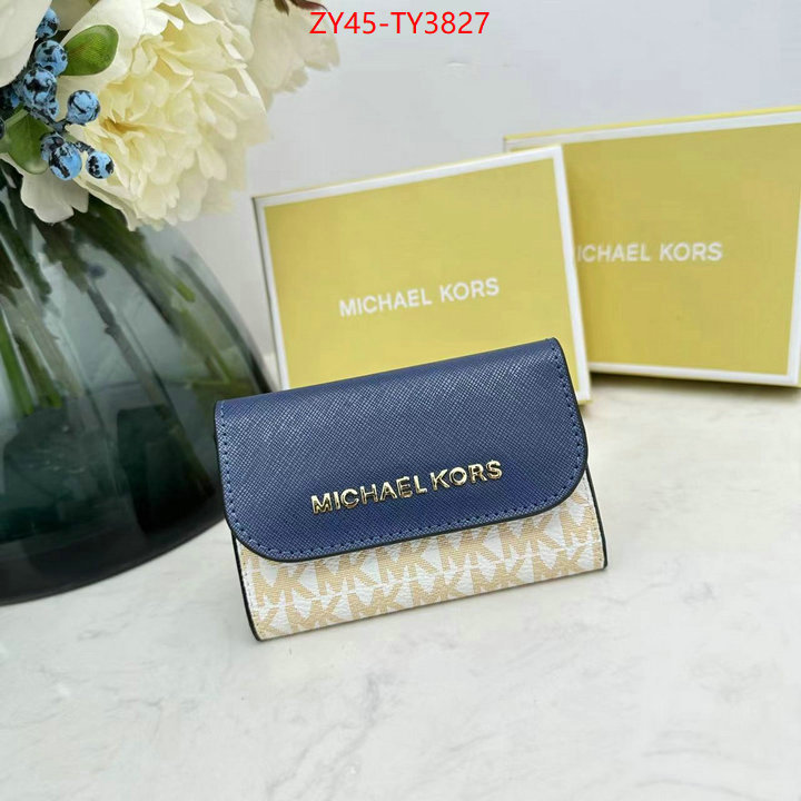 Michael Kors Bags(4A)-Wallet shop ID: TY3827 $: 45USD