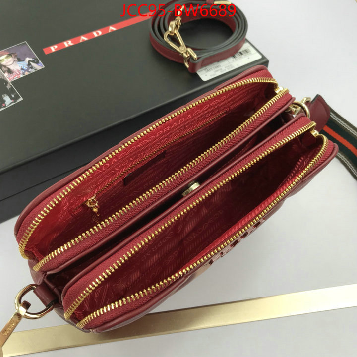 Prada Bags (4A)-Diagonal- wholesale replica shop ID: BW6689 $: 95USD