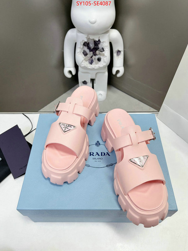 Women Shoes-Prada high quality designer replica ID: SE4087 $: 105USD