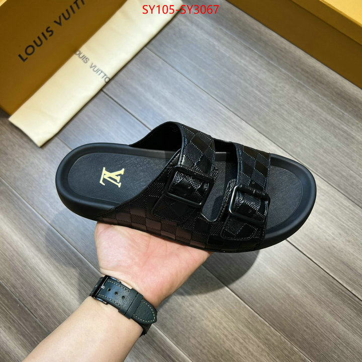 Men Shoes-LV is it illegal to buy dupe ID: SY3067 $: 105USD