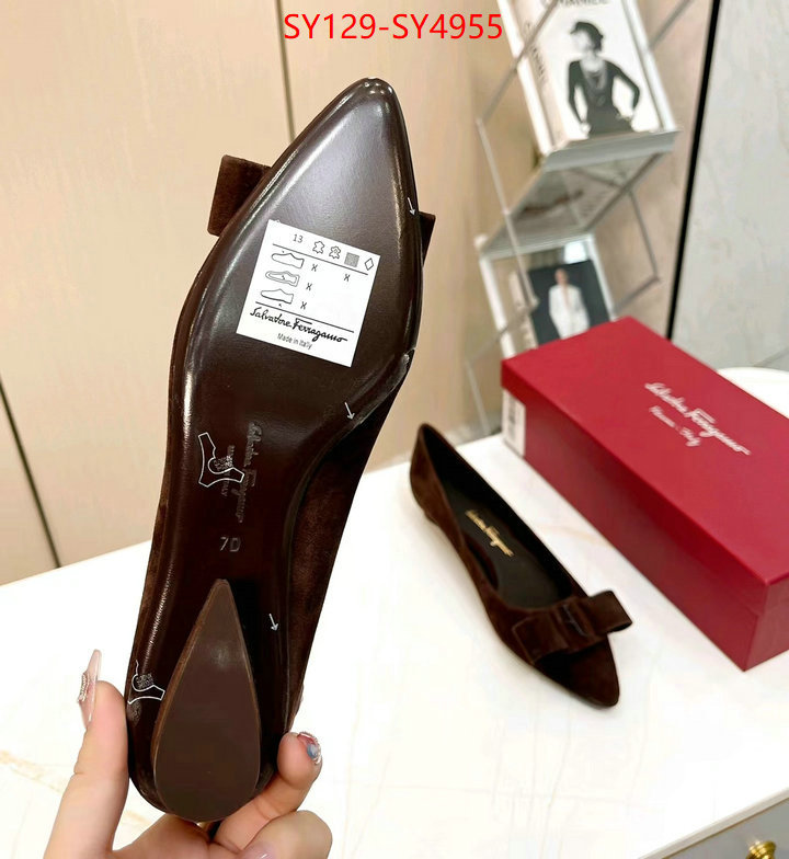 Women Shoes-Ferragamo top designer replica ID: SY4955 $: 129USD