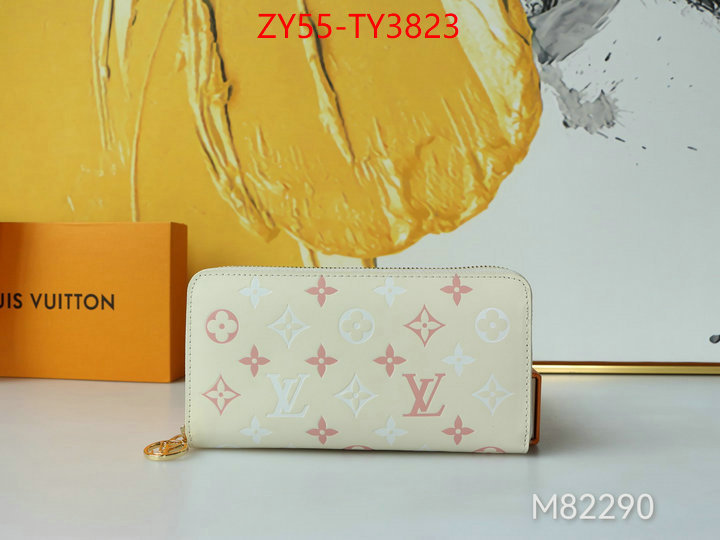 LV Bags(4A)-Wallet best fake ID: TY3823 $: 55USD