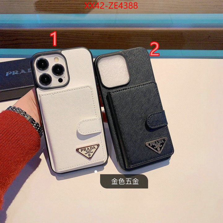 Phone case-Prada the top ultimate knockoff ID: ZE4388 $: 42USD