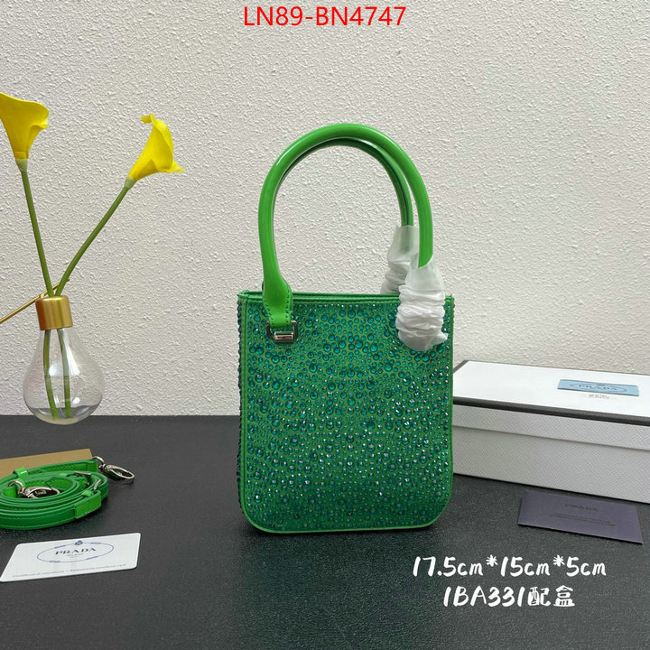 Prada Bags (4A)-Handbag- high ID: BN4747 $: 89USD