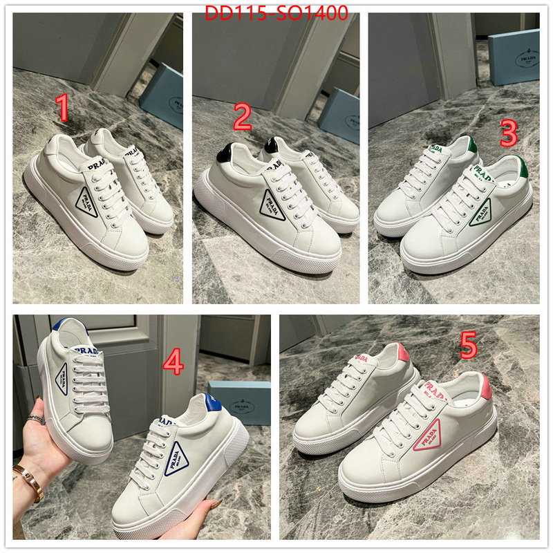 Women Shoes-Prada 2023 luxury replicas ID: SO1400 $: 115USD