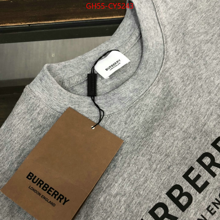 Clothing-Burberry 1:1 ID: CY5243 $: 55USD