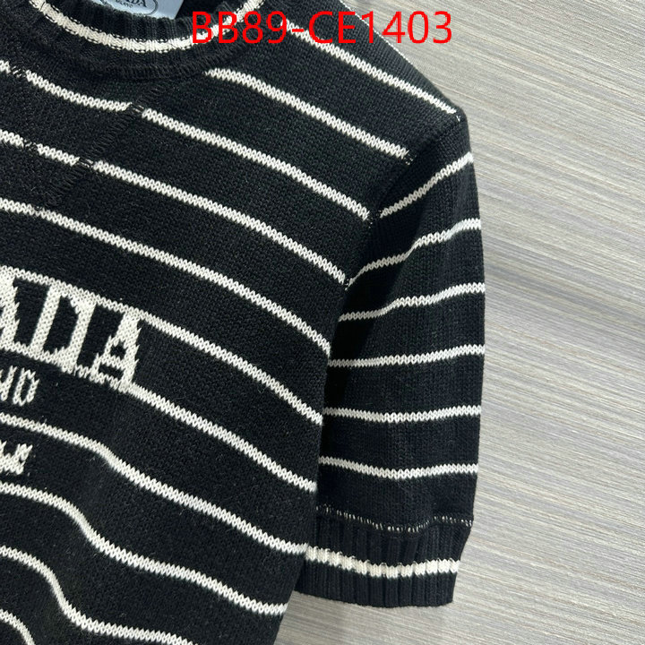 Clothing-Prada aaaaa ID: CE1403 $: 89USD