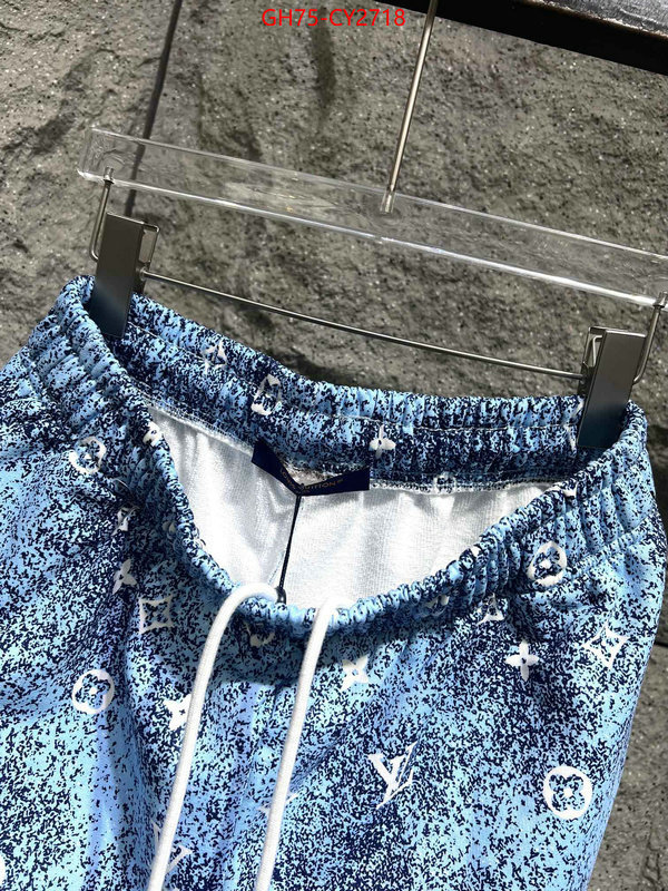 Clothing-LV top brands like ID: CY2718 $: 75USD