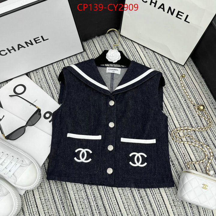 Clothing-Chanel shop cheap high quality 1:1 replica ID: CY2909 $: 139USD