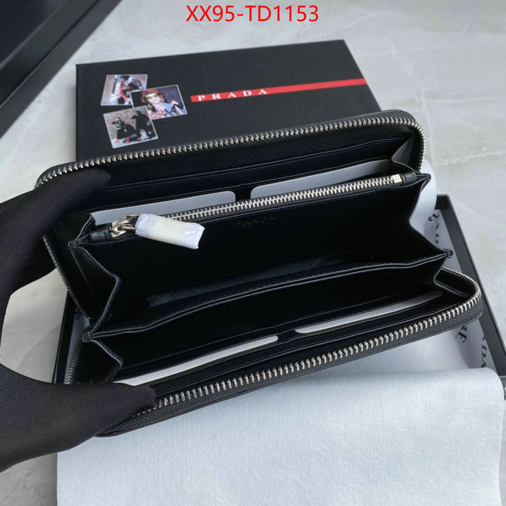 Prada Bags (TOP)-Wallet 2023 aaaaa replica 1st copy ID: TD1153 $: 95USD