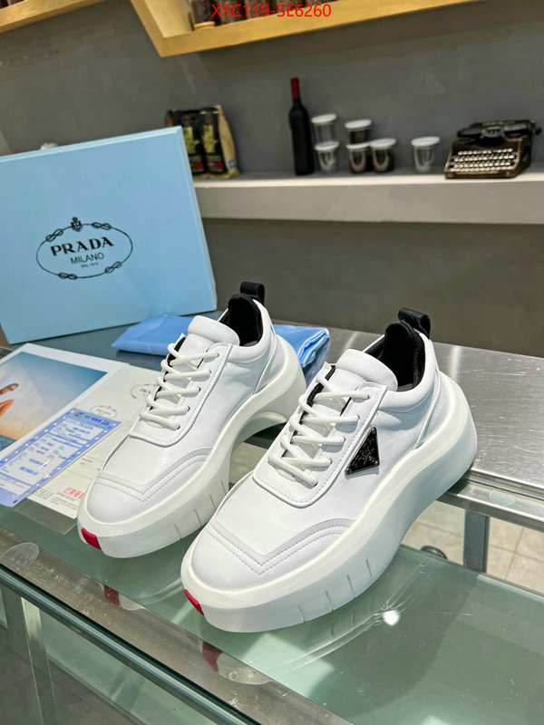 Men shoes-Prada replica 2023 perfect luxury ID: SE6260 $: 119USD