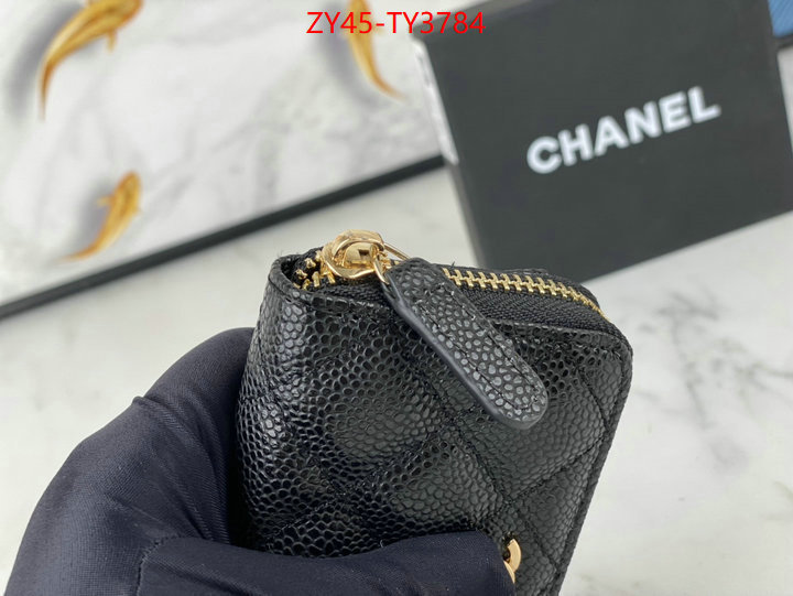 Chanel Bags(4A)-Wallet- luxury 7 star replica ID: TY3784 $: 45USD