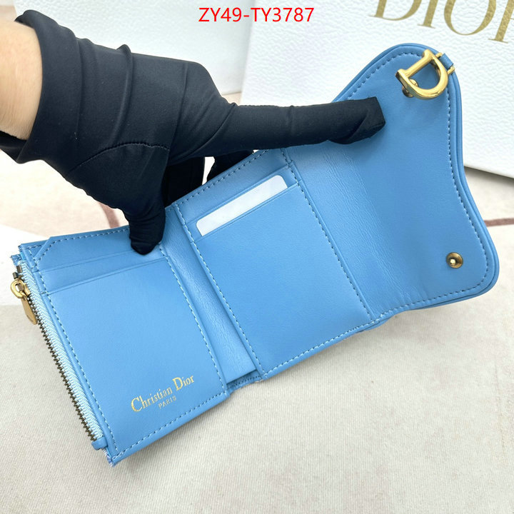 Dior Bags(4A)-Wallet- high quality replica ID: TY3787 $: 49USD