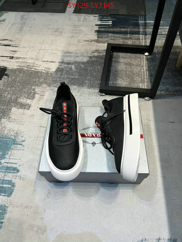 Men shoes-Prada outlet sale store ID: SY3145 $: 129USD